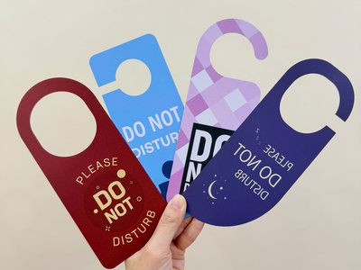 Tag treo cửa khách sạn cao cấp, 2