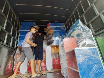 Sản xuất tủ kệ mầm non, giá để đồ chơi, giá sách truyện mẫu giáo, xưởng sản xuất tủ kệ mầm non. 16