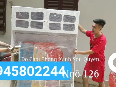 Sản xuất tủ kệ mầm non, giá để đồ chơi, giá sách truyện mẫu giáo, xưởng sản xuất tủ kệ mầm non. 4