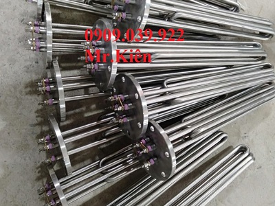 Điện trở đun nước, đun hóa chất sản xuất theo yêu cầu 2