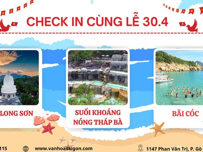 Nha Trang - Vĩnh Hy - Vịnh San Hô 3N3D Lễ 30.4 3