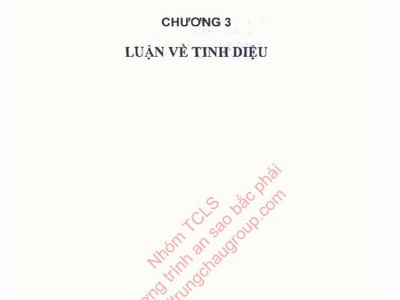 Luận Về Tinh Diệu 1 0