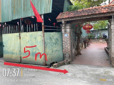 BÁN GẤP đất thổ cư tại Hoài Đức, Hà Nội cũ 0