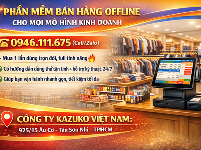 Phần mềm offline cho mọi mô hình kinh doanh lh:0946.111.675 0