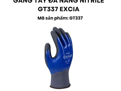  Găng tay đa năng Nitrile GT337 EXCIA 0