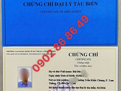 Tuyển sinh lớp Đại lý tàu biển Online - Cấp chứng chỉ chuẩn Cục Hàng hải 2
