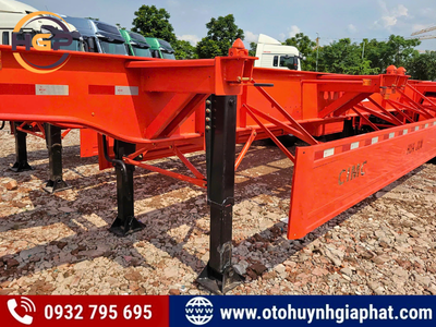 Giải pháp vận chuyển đa dạng: Mooc xương 2 dí 40 feet CIMC Huajun 2026 1