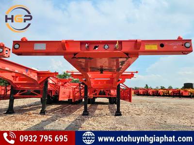 Giải pháp vận chuyển đa dạng: Mooc xương 2 dí 40 feet CIMC Huajun 2026 3