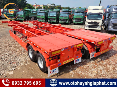 Giải pháp vận chuyển đa dạng: Mooc xương 2 dí 40 feet CIMC Huajun 2026 4