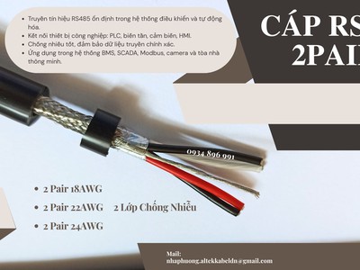 Phân Phối Cáp Altek Kabel 2 Lõi Uy Tín Tại Hải Phòng, Quảng Ninh, Thanh Hóa, Nghệ An 0