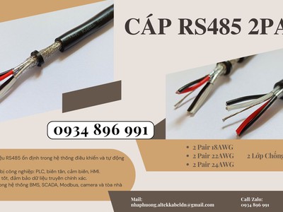 Phân Phối Cáp Altek Kabel 2 Lõi Uy Tín Tại Hải Phòng, Quảng Ninh, Thanh Hóa, Nghệ An 1