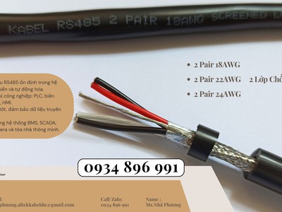 Phân Phối Cáp Altek Kabel 2 Lõi Uy Tín Tại Hải Phòng, Quảng Ninh, Thanh Hóa, Nghệ An 2