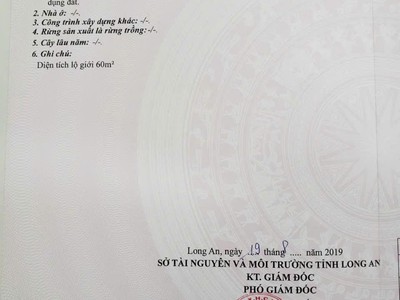 Chính chủ bán gấp 360m2 đất thổ cư 100 đức hòa giá 1,55 tỷ có phí hh cho môi giới 3