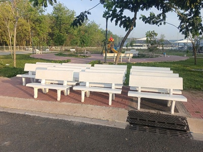 Ghế đá công viên Thuận An 3