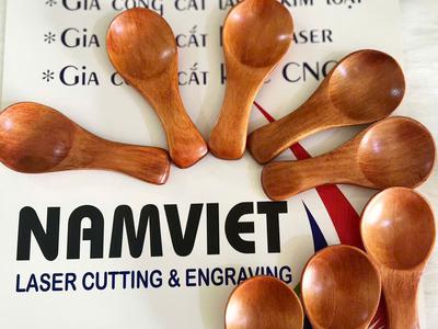 Laser Nam Việt cung cấp mâm, khay gỗ khắc logo theo yêu cầu 12