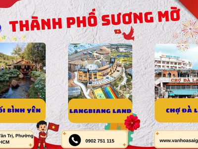 Trốn Nắng Sài Gòn - Book Ngay Tour Đà Lạt 3N3D với khí trời se lạnh ngay thôi nào 3
