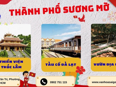 Trốn Nắng Sài Gòn - Book Ngay Tour Đà Lạt 3N3D với khí trời se lạnh ngay thôi nào 2