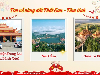 An Giang đi đâu Đi Châu Đốc 1N1D Lễ 30.4 2