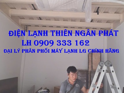Lắp đặt máy lạnh LG âm trần 5.5 ngựa cho showroom 3