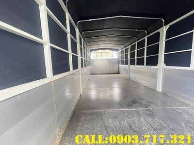 Công ty Phú Mẫn bán xe tải 8t5 mui bạt bửng nhôm 3