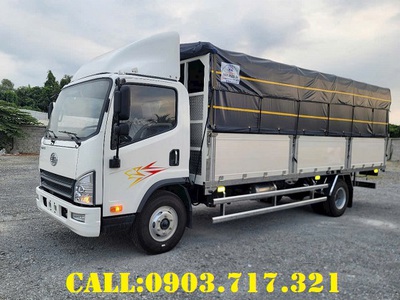 Công ty Phú Mẫn bán xe tải 8t5 mui bạt bửng nhôm 0
