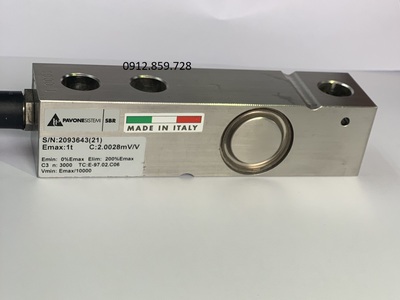 Loadcell- cảm biến trọng lượng pavone SBR-500KG, xuất xứ Italy 0