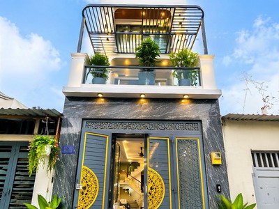 Siêu phẩm 5 tầng mới mặt tiền kinh doanh ngay chợ gò xoài giá 7.x tỷ 0