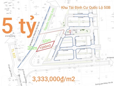 Bán đất lúa mặt tiền nguyễn hoàng anh giá 5 tỷ 0