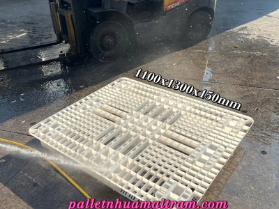  Cung Cấp Pallet Nhựa Màu Trắng  - Đẹp Mắt, Sạch Sẽ, Nhìn Là  Say Nắng    1