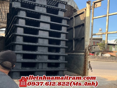  Cung Cấp Pallet Nhựa Màu Trắng  - Đẹp Mắt, Sạch Sẽ, Nhìn Là  Say Nắng    9
