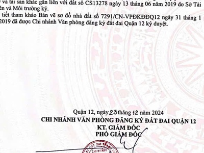 Giảm sốc   bán gấp đất đẹp an phú đông, q12, tp hcm 3