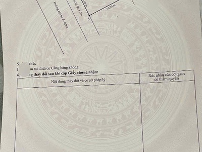Bán đất TĐC Sân Bay Tràng Cát dt 60m2   6x10   đường 12m cả vỉa hè  chỉ 51tr/m2. 0