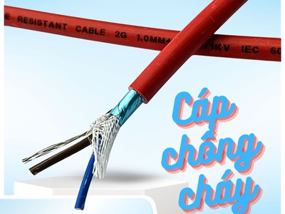 Cáp chống cháy cho hệ thống báo cháy trung tâm 1