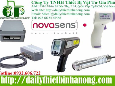 Phân phối thiết bị đo nhiệt độ Novasens tại Việt Nam 0