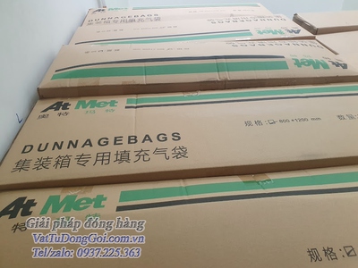 Túi khí chèn hàng container AtMet 100x180 thương hiệu từ Mỹ 0