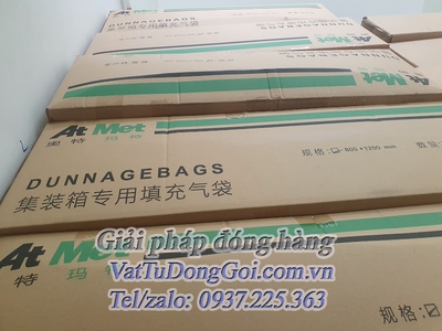 Túi khí chèn hàng container AtMet 100x180 thương hiệu từ Mỹ 4