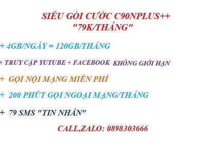 Xả lô sim số đẹp trả trước dễ nhớ và gói cước ưu đãi nhất thế giới 0
