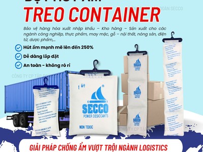 Bột Hút Ẩm 2kg Túi Treo Hút Ẩm Container Chống Ẩm Vượt Trội 0