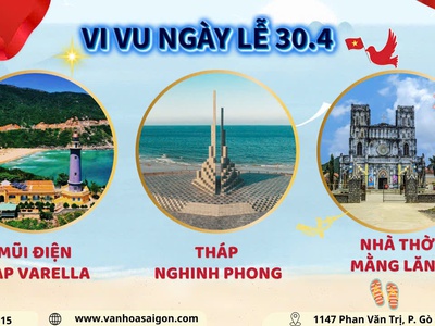 Quy Nhơn - Phú Yên Kỳ Co 3N3D lễ 30.4 2