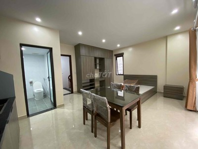 Cho thuê căn hộ studio đầy đủ đồ vào ở ngay, vị trí gần chợ, gần trường học Đường Đê Trần Khát Chân 3