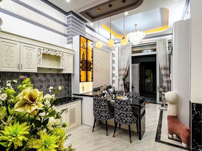Nhà trệt lầu mới đẹp - full nội thất - góc 2 mặt tiền hẻm 553 đường 30.4 - gần chợ da liễu 3