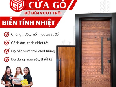 Cửa gỗ tự nhiên biến tính 0