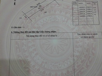 Chính chủ cần bán ạ. lô đất sổ riêng ngay trường đông, hòa thành, tỉnh tây ninh 1