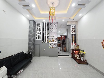 Bán nhà 4 tầng đặng văn bi thủ đức - 73m   5x15m  - hẻm 6m vip - giá 13.5 tỷ 0