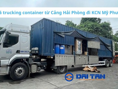 Giá trucking container từ Cảng Hải Phòng đi KCN Mỹ Phước 0