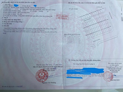 Bán đất nền sổ đỏ 5x23.5 đã có sổ kdc phú xuân giá 63tr thương lượng bao thủ tục sang sổ 0
