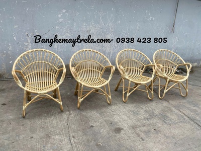 Ghế mây tự nhiên đuôi công nhỏ giá rẻ 7
