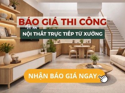 Giá Thi Công Nội Thất Trọn Gói 2026  Theo m2    Báo Giá Chi Tiết Từ Xưởng 14