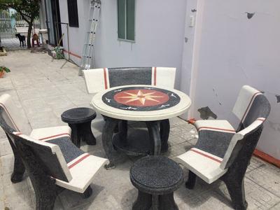 Bộ bàn ghế đá sân vườn Bình Dương 1