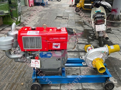 Máy bơm nước công suất lớn Văn Thể VT10 đầu nổ D24 mát gió giá rẻ 0